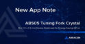 ABS05 Tuning Fork Crystal Family for Energy-Saving MCUs Application Note