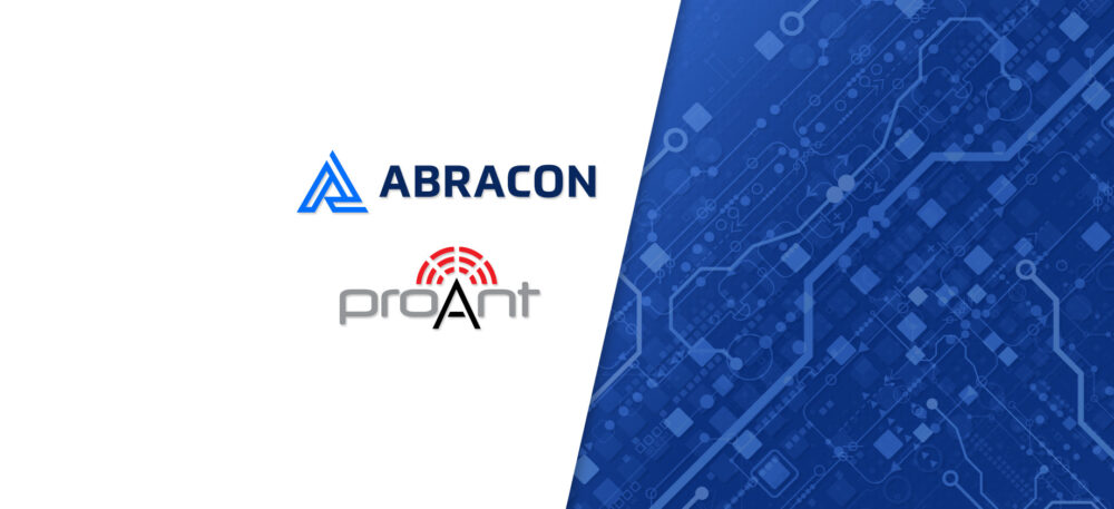 Proant is Abracon's first antenna acquisition & their antenna portfolio ranging from 150 MHz to 8 GHz will be integrated.
