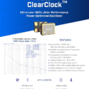 Abracon AX3 Clear Clock Visual Flyer1024
